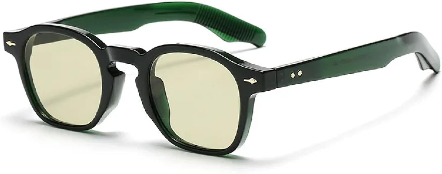 Солнцезащитные очки с защитой UV400 | Прозрачная оправа с заклепками в стиле панк | Для женщин и мужчин | Для занятий спортом на открытом воздухе и вождения DSVIGF, Green
Солнцезащитные очки с защитой UV400 | Прозрачная оправа с заклепками в стиле панк | Для женщин и мужчин | Для занятий спортом на открытом воздухе и вождения DSVIGF, Green