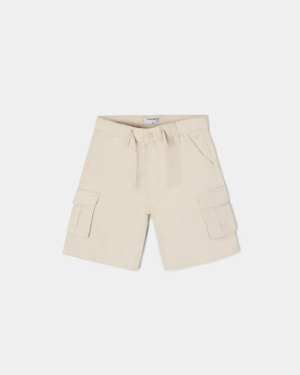 Бермуды детские с карманами Silbon, серый
Бермуды детские с карманами Silbon, серый