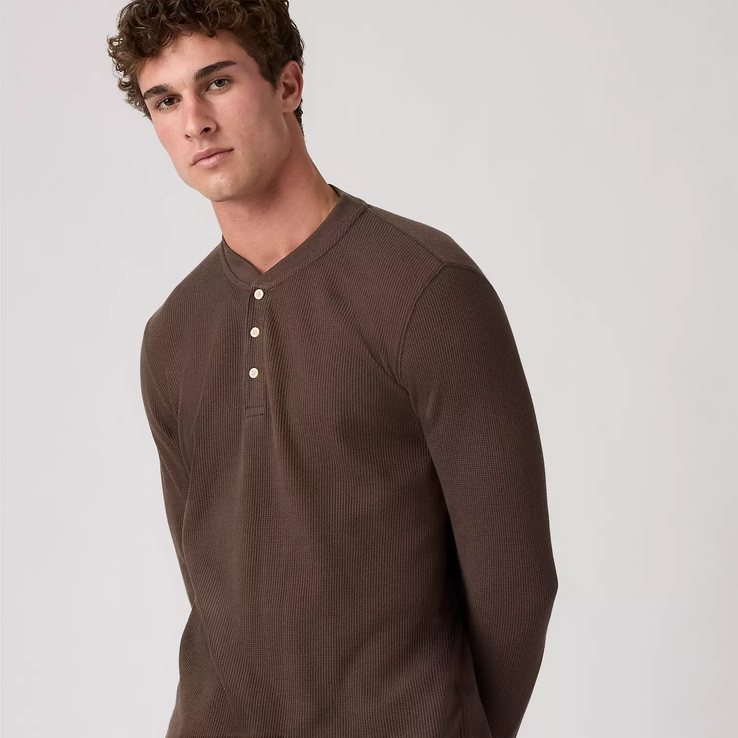 Термобелье с длинными рукавами Levi's, коричневый
Термобелье с длинными рукавами Levi's, коричневый