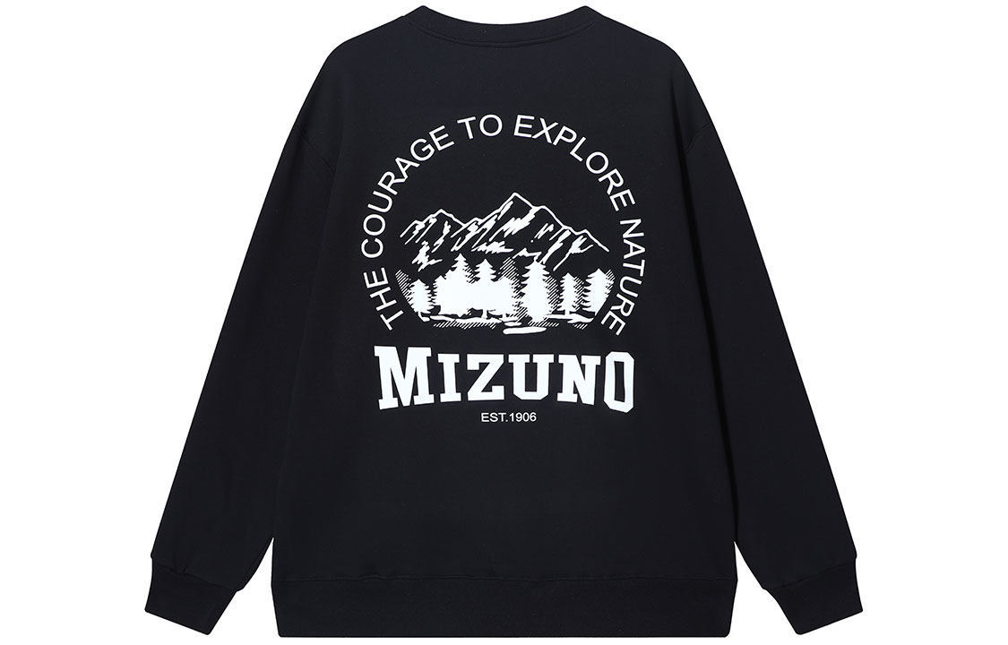 Унисекс свитшот Mizuno, черный
Унисекс свитшот Mizuno, черный