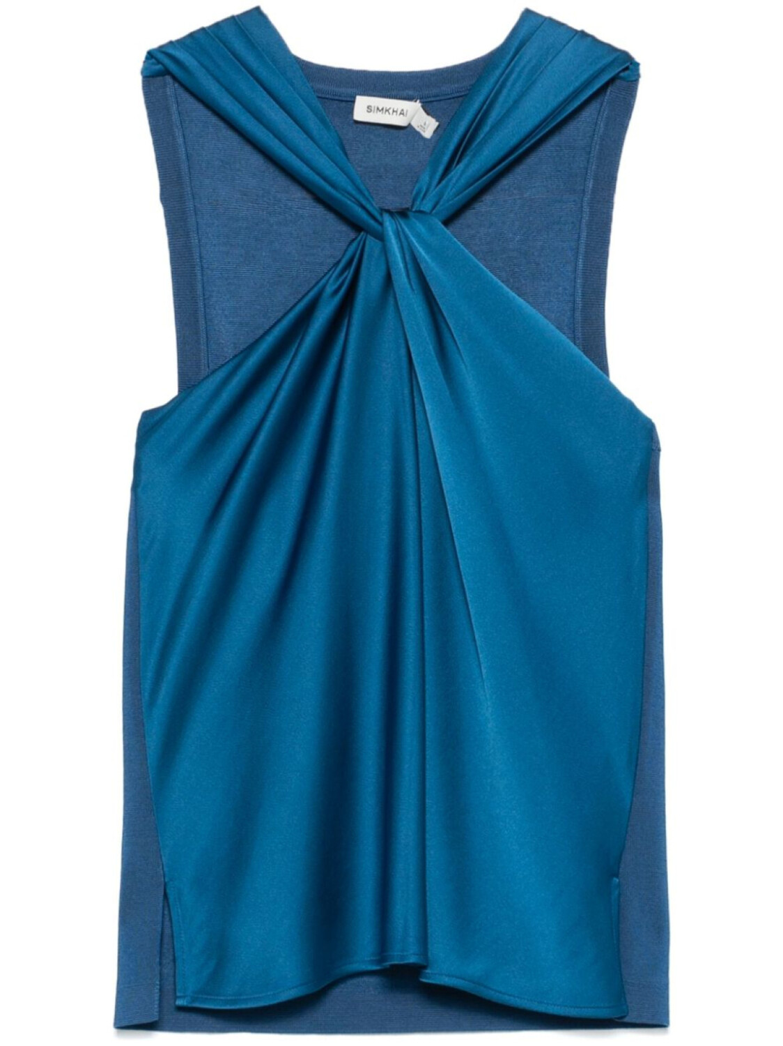 Simkhai топ с драпировкой, синий
Simkhai топ с драпировкой, синий