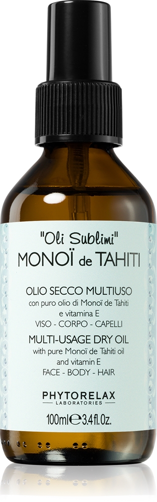 Sublime Oils monoi detahiti многоцелевое сухое масло Phytorelax Laboratories, 100 мл
Sublime Oils monoi detahiti многоцелевое сухое масло Phytorelax Laboratories, 100 мл