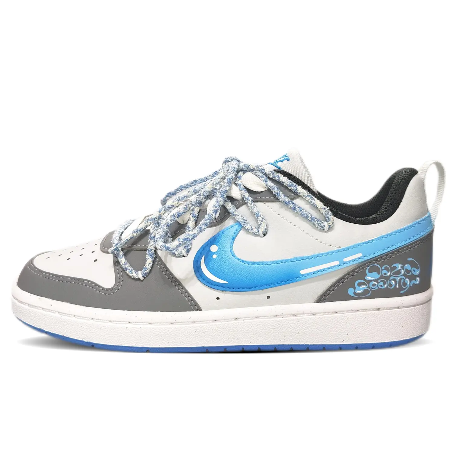 Детские кроссовки для скейтбординга Court Borough с амортизацией, дышащие, с низким верхом, для подростков Nike, серый/синий
Детские кроссовки для скейтбординга Court Borough с амортизацией, дышащие, с низким верхом, для подростков Nike, серый/синий