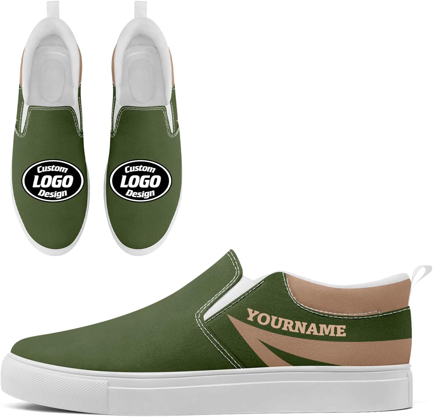 Кастомные низкие кеды из канвы AWSOLE для мужчин и женщин, слипоны, удобные повседневные плоские обувь для ходьбы с изображением логотипа, белый/зеленый/бежевый/темно-зеленый
Кастомные низкие кеды из канвы AWSOLE для мужчин и женщин, слипоны, удобные повседневные плоские обувь для ходьбы с изображением логотипа, белый/зеленый/бежевый/темно-зеленый