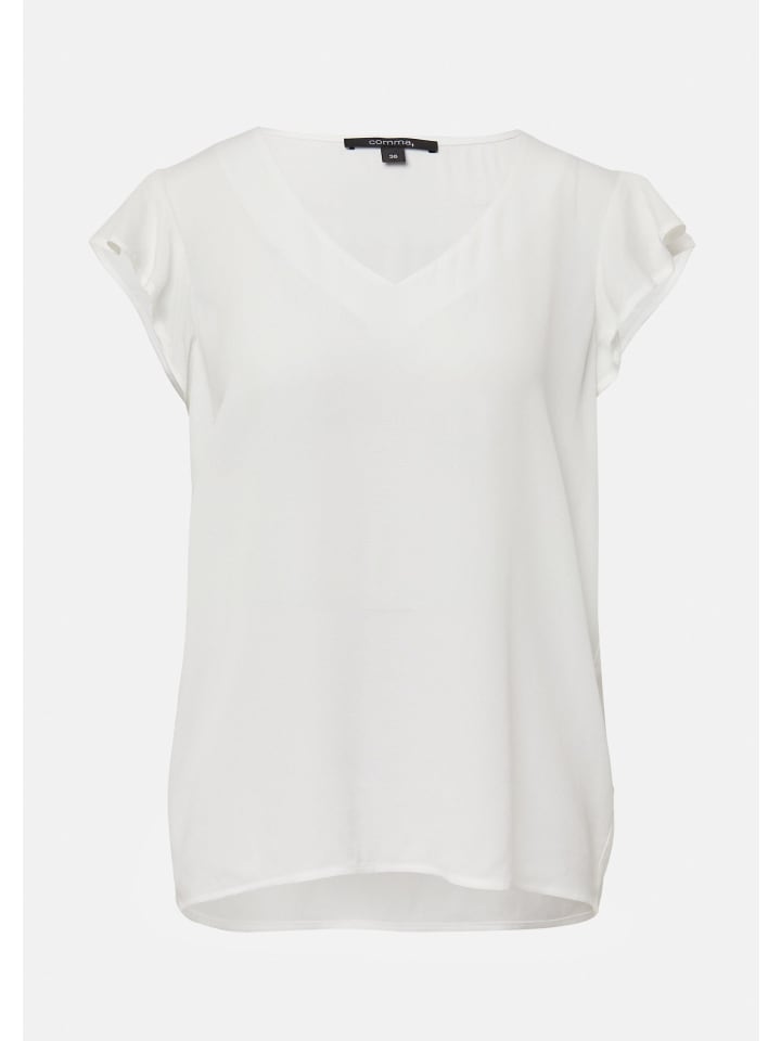 Блузка в цвете 0120_белый comma
Блузка в цвете 0120_белый comma