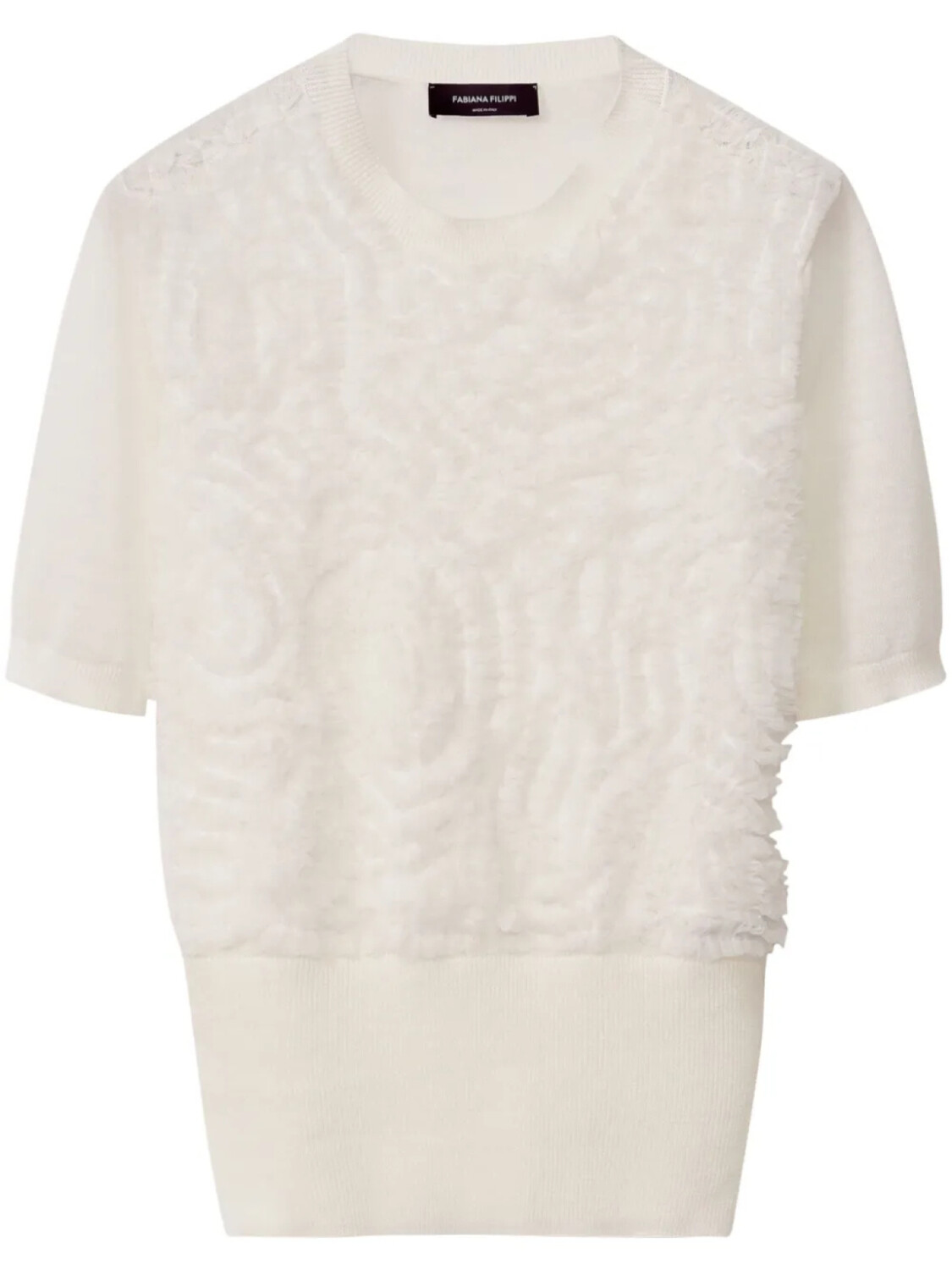 Топ Fabiana Filippi с рюшами, белый
Топ Fabiana Filippi с рюшами, белый