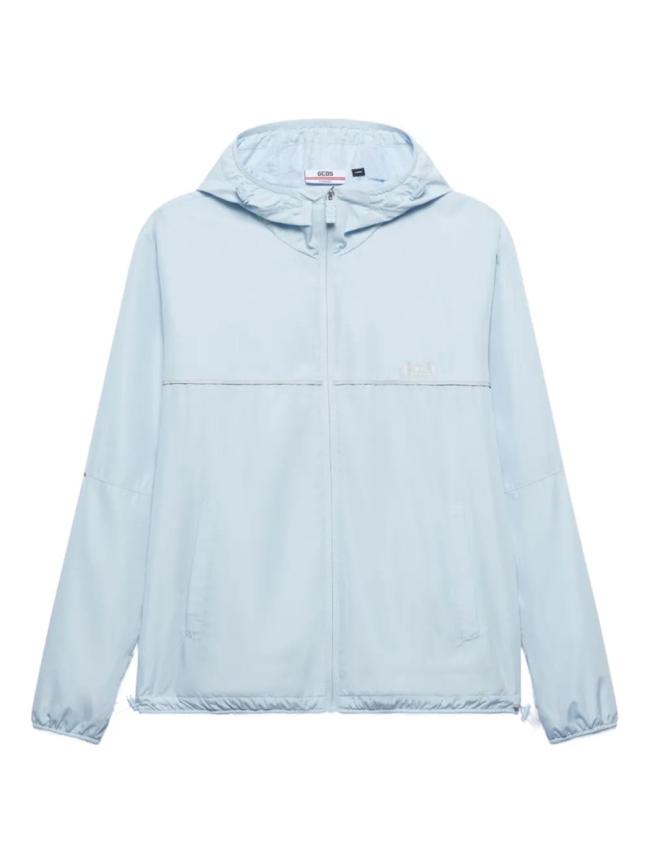 Ветровка с аппликацией логотипа GCDS, синий
Ветровка с аппликацией логотипа GCDS, синий