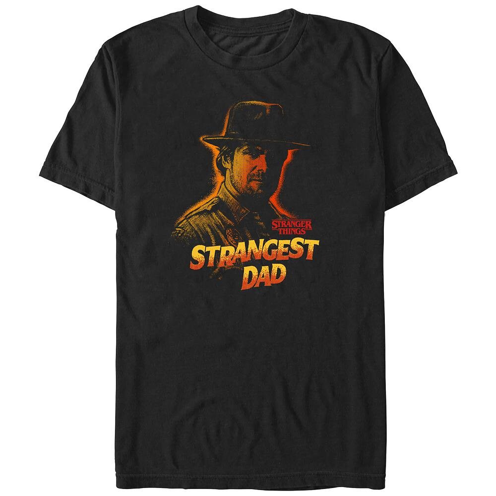 Мужская футболка с рисунком Stranger Things Stranges Dad Licensed Character, черный
Мужская футболка с рисунком Stranger Things Stranges Dad Licensed Character, черный
