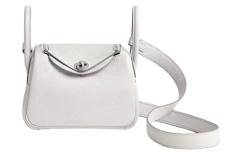 HERMES Сумка через плечо Линди Клеменс Буллок кожаная мини кроссбоди унисекс белая
HERMES Сумка через плечо Линди Клеменс Буллок кожаная мини кроссбоди унисекс белая