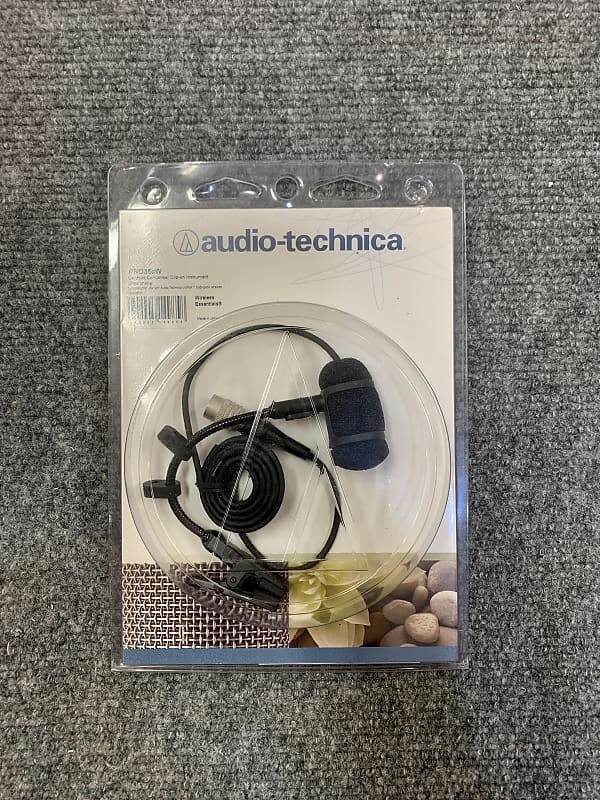 Конденсаторный микрофон Audio-Technica PRO35 Cardioid Condenser Clip On Instrument Microphone
Конденсаторный микрофон Audio-Technica PRO35 Cardioid Condenser Clip On Instrument Microphone