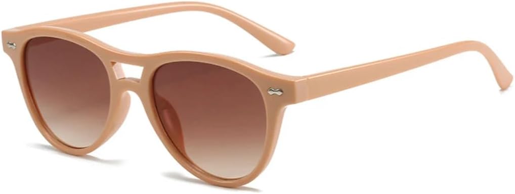 Женские солнцезащитные очки с двойной перемычкой, овальной формы, винтажный панк, с заклепками, мужские очки с градиентным зеркальным покрытием, «кошачий глаз», защита от УФ-излучения UV400 UATXTAU, Light Coffee Tea
Женские солнцезащитные очки с двойной перемычкой, овальной формы, винтажный панк, с заклепками, мужские очки с градиентным зеркальным покрытием, «кошачий глаз», защита от УФ-излучения UV400 UATXTAU, Light Coffee Tea