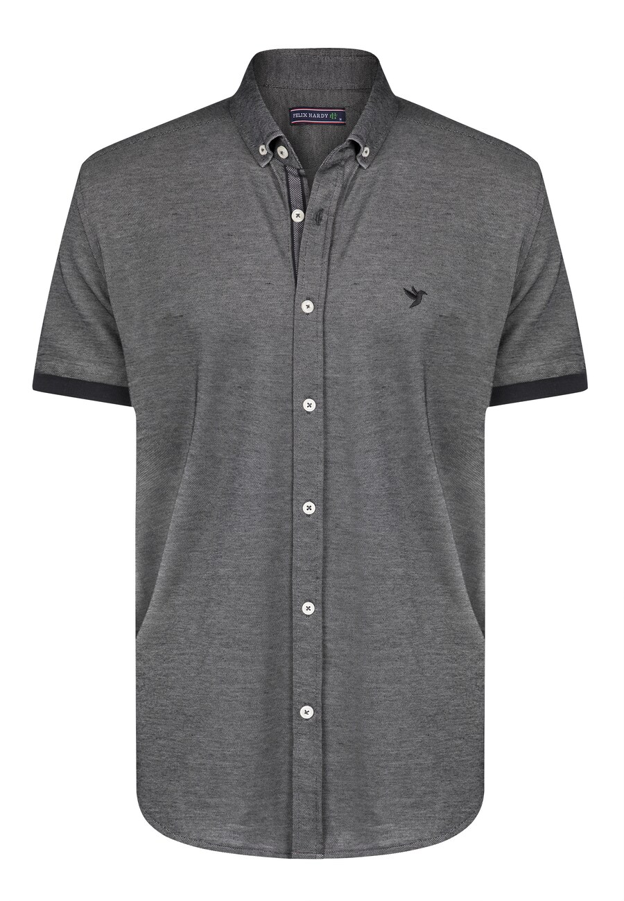 Рубашка на пуговицах классического кроя Felix Hardy, антрацит
Рубашка на пуговицах классического кроя Felix Hardy, антрацит