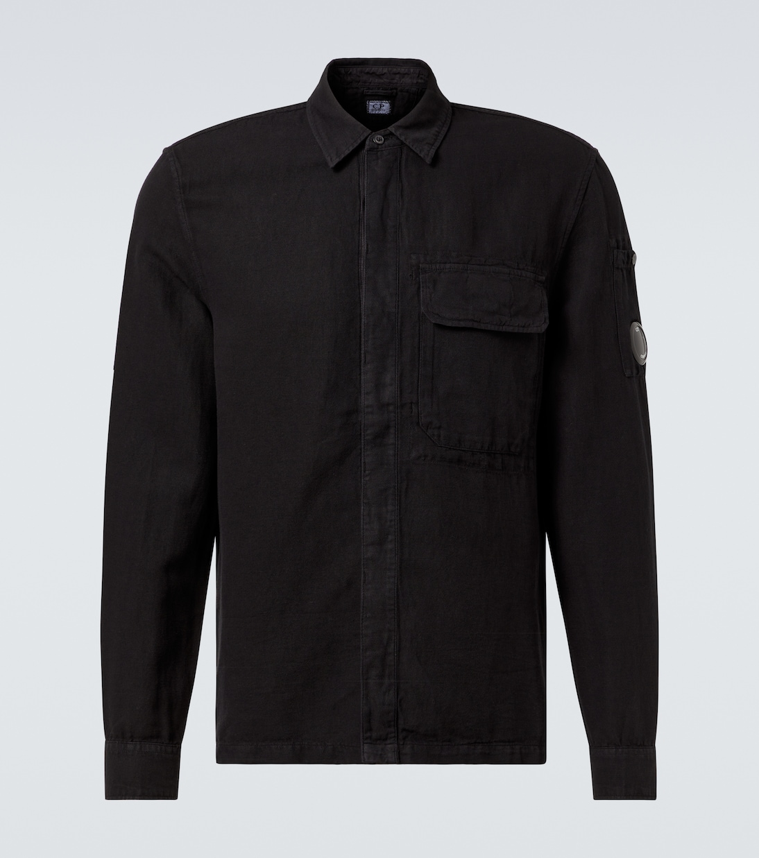 Рубашка из хлопка и льна Lens C.P. Company, черный
Рубашка из хлопка и льна Lens C.P. Company, черный