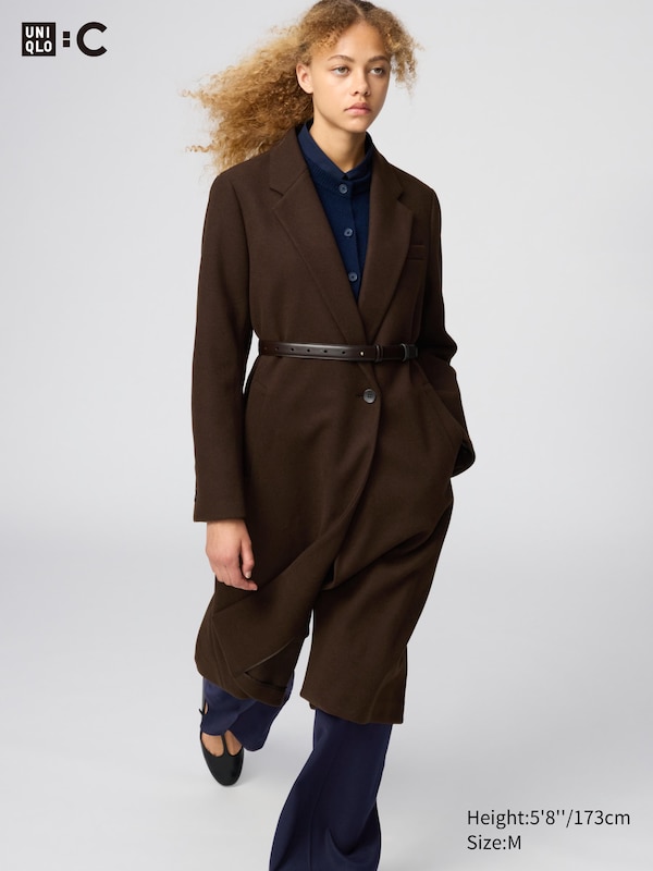 Длинное пальто Uniqlo, 38 dark brown
Длинное пальто Uniqlo, 38 dark brown