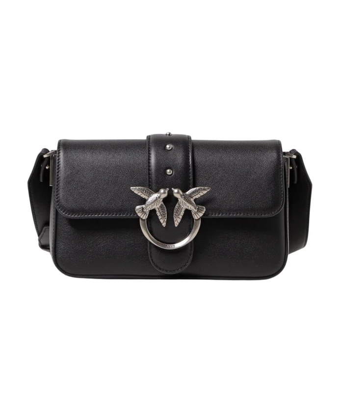 Сумка через плечо «Любовные птички» Pinko, черный
Сумка через плечо «Любовные птички» Pinko, черный