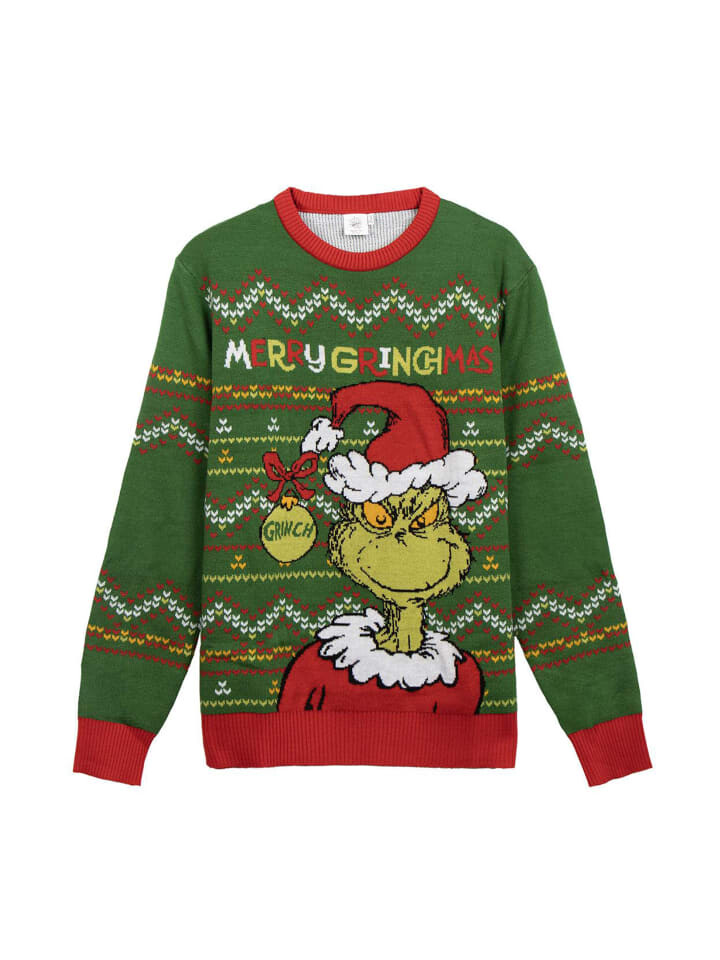Пуловер The Grinch Pullover Sweatshirt, зеленый
Пуловер The Grinch Pullover Sweatshirt, зеленый
