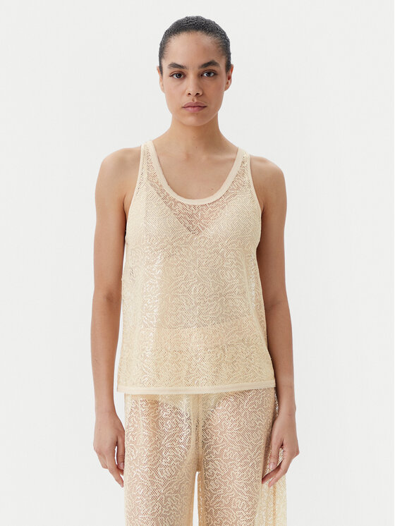 Топ slim fit 104710 A2EX C03 Pinko, бежевый
Топ slim fit 104710 A2EX C03 Pinko, бежевый