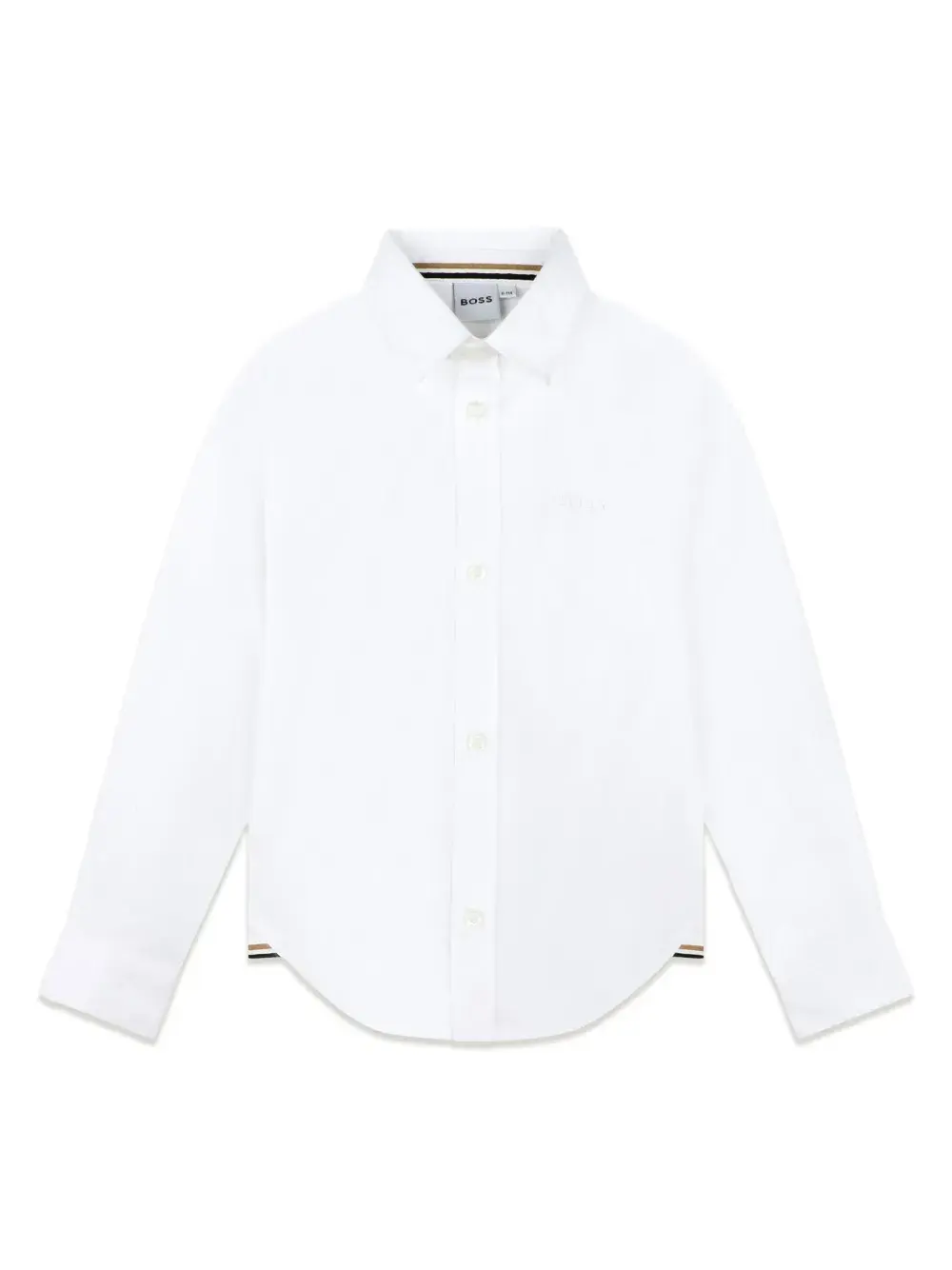 Рубашка с вышитым логотипом BOSS Kidswear, белый
Рубашка с вышитым логотипом BOSS Kidswear, белый