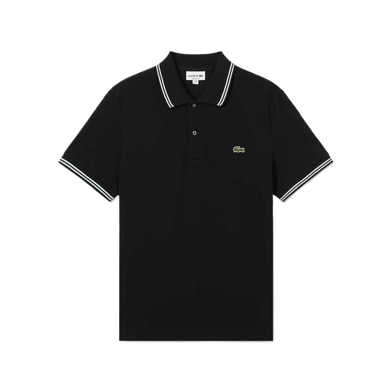Поло с отделкой LACOSTE, черный
Поло с отделкой LACOSTE, черный