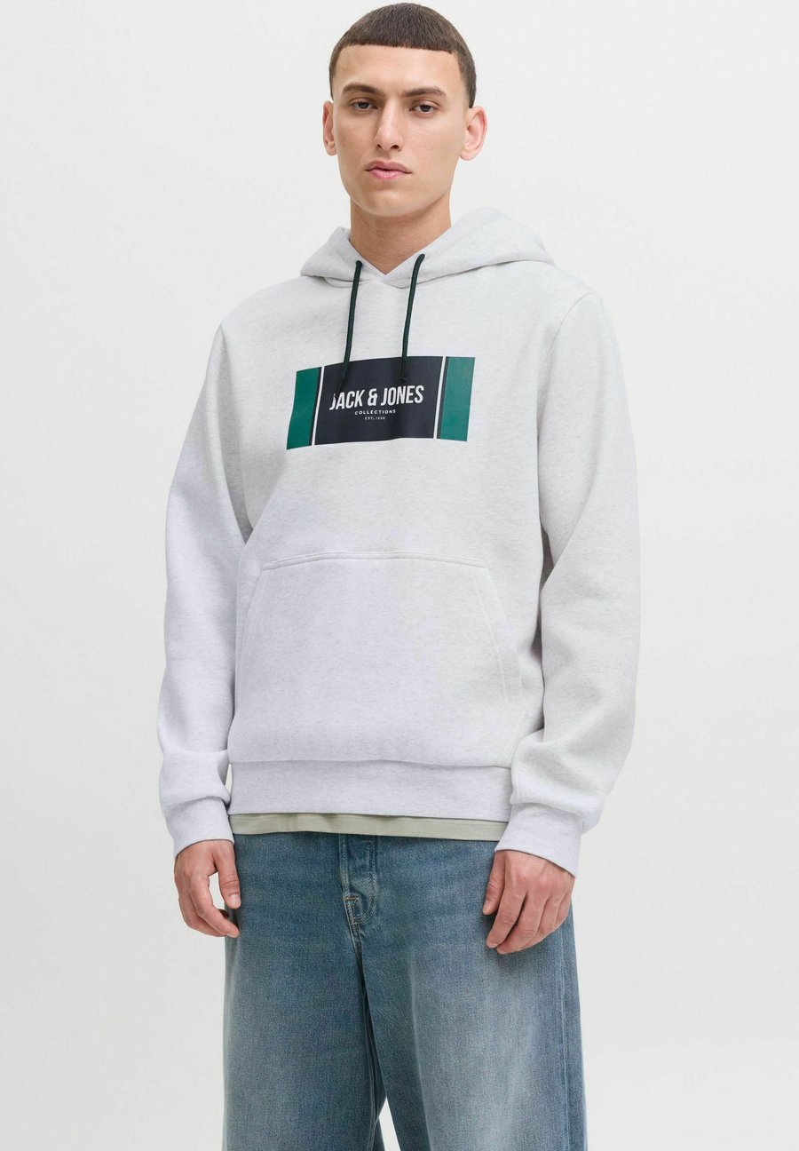 Худи Jack & Jones Hoodie, White Melange/Grey
Худи Jack & Jones Hoodie, White Melange/Grey