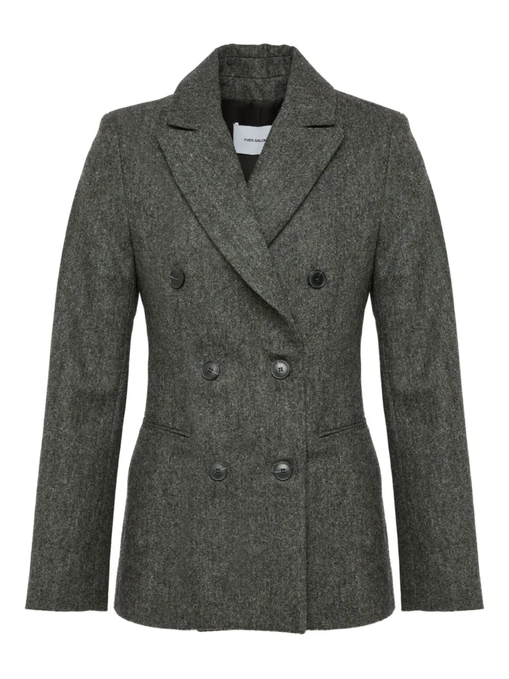 Приталенный двубортный пиджак YVES SALOMON, серый
Приталенный двубортный пиджак YVES SALOMON, серый