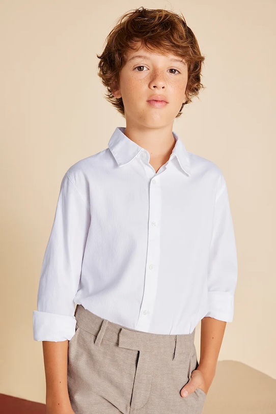 Детская хлопковая рубашка Mayoral, белый
Детская хлопковая рубашка Mayoral, белый