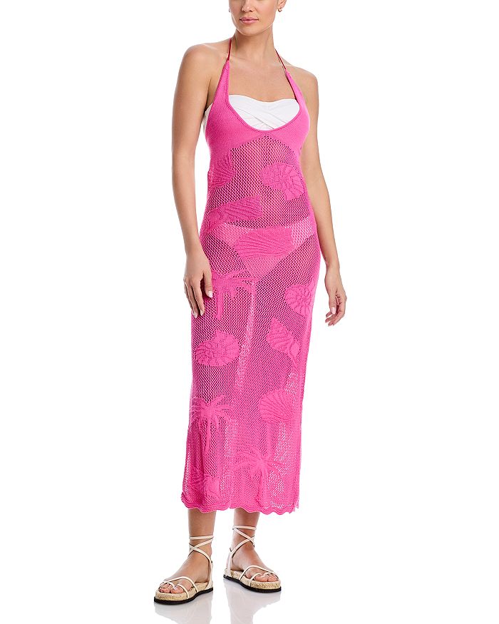 Платье-накидка для плавания Arlene Crochet Capittana, розовый
Платье-накидка для плавания Arlene Crochet Capittana, розовый