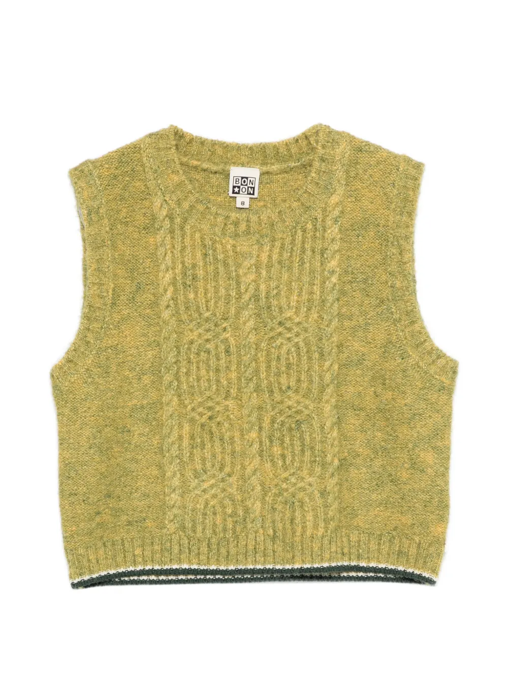 Топ в стиле «косичка» Bonton, зеленый
Топ в стиле «косичка» Bonton, зеленый