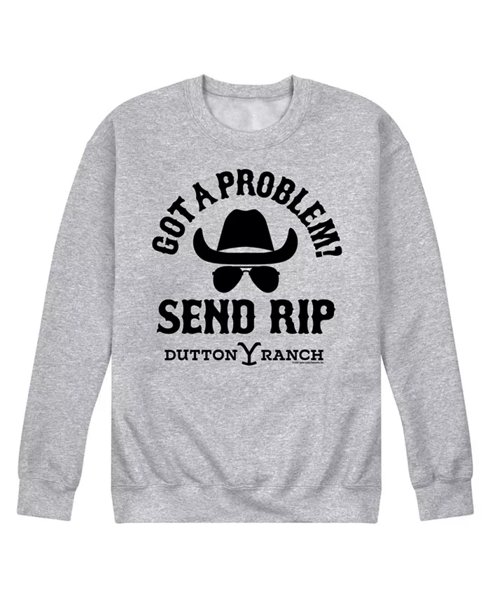 Мужская флисовая толстовка Yellowstone Send RIP Airwaves, серый
Мужская флисовая толстовка Yellowstone Send RIP Airwaves, серый