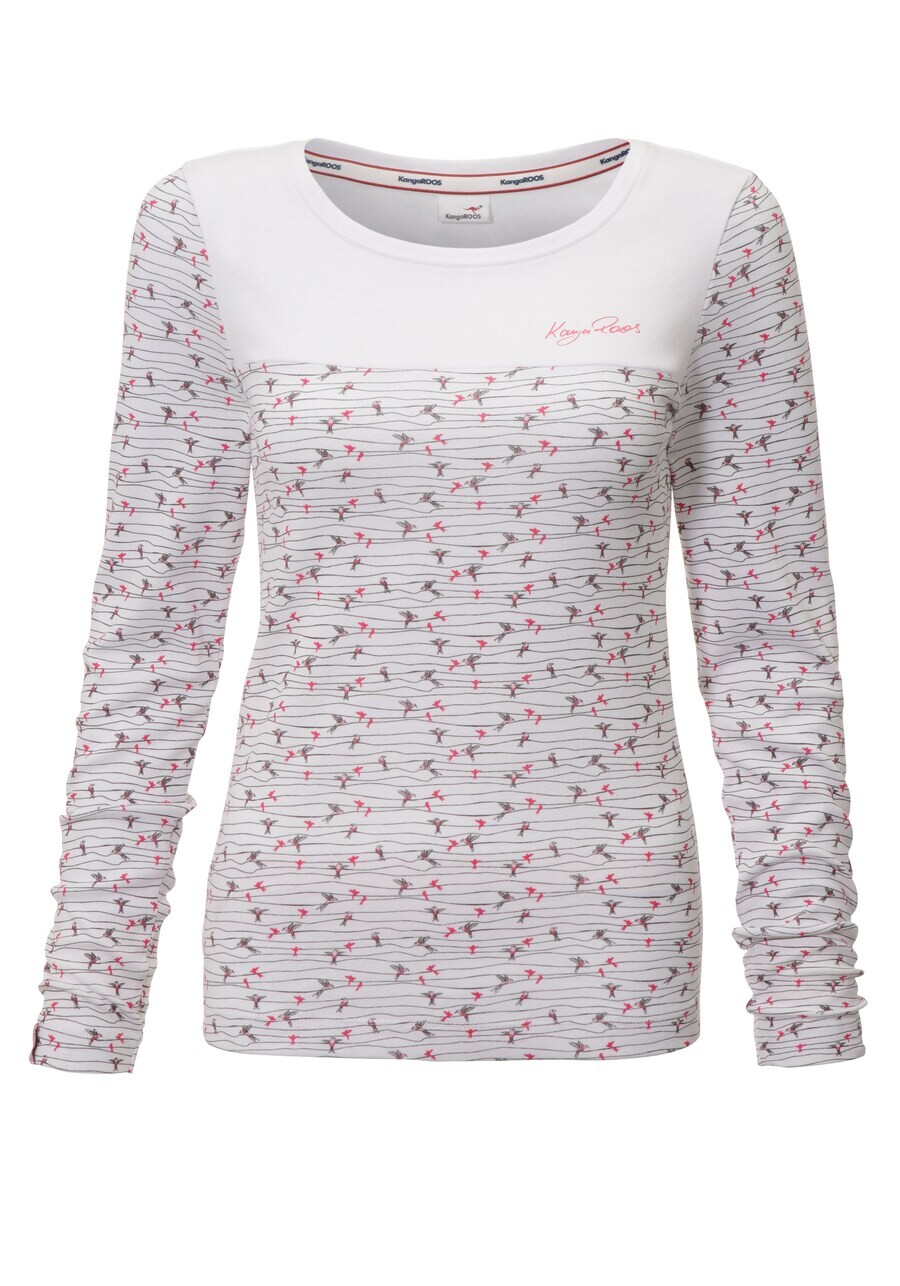 Лонгслив KangaROOS Shirt, белый
Лонгслив KangaROOS Shirt, белый