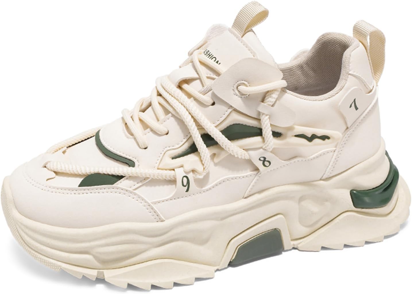 Мужские повседневные спортивные кроссовки для тенниса, бега и ходьбы, нескользящие массивные модные кроссовки для мужчин Spwagym, зеленый
Мужские повседневные спортивные кроссовки для тенниса, бега и ходьбы, нескользящие массивные модные кроссовки для мужчин Spwagym, зеленый