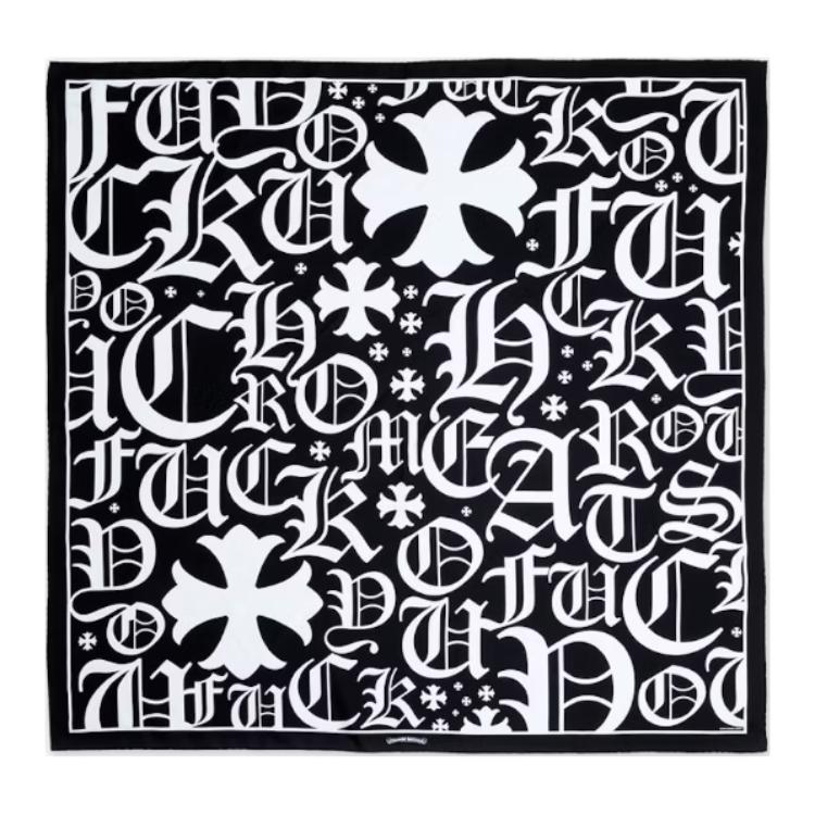 Chrome Hearts Фу шарф, Black
Chrome Hearts Фу шарф, Black