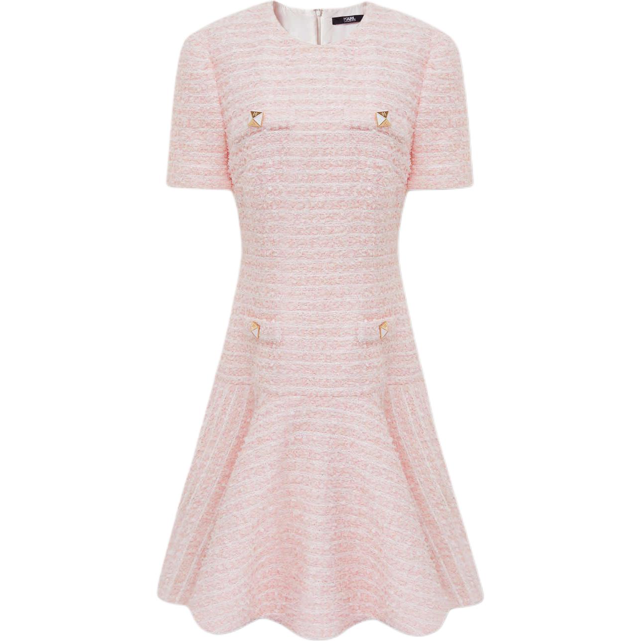 KARL LAGERFELD Женское розовое платье с короткими рукавами KARL LAGERFELD / Karl Lagerfeld Jeans 
KARL LAGERFELD Женское розовое платье с короткими рукавами KARL LAGERFELD / Karl Lagerfeld Jeans