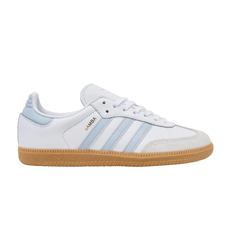 Кроссовки adidas Samba OG J 'White Halo Blue Gum', белый
Кроссовки adidas Samba OG J 'White Halo Blue Gum', белый