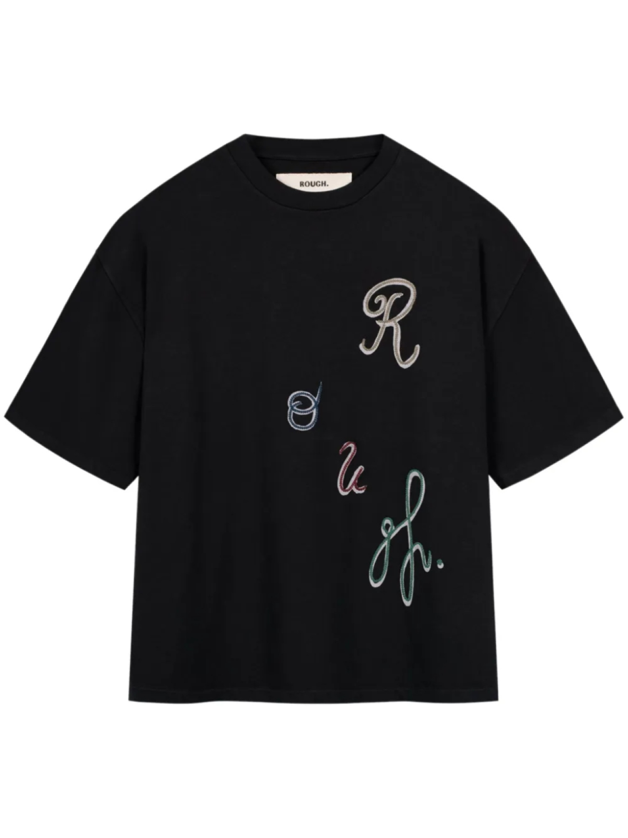 ROUGH. Футболка Floral Chain, черный
ROUGH. Футболка Floral Chain, черный