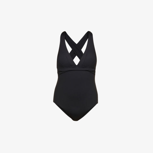 Купальник Collective из эластичного переработанного нейлона с V-образным вырезом Seafolly, черный
Купальник Collective из эластичного переработанного нейлона с V-образным вырезом Seafolly, черный