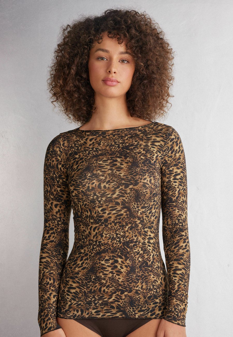 Топ Intimissimi Long sleeved top, Brown/Mottled Beige
Топ Intimissimi Long sleeved top, Brown/Mottled Beige