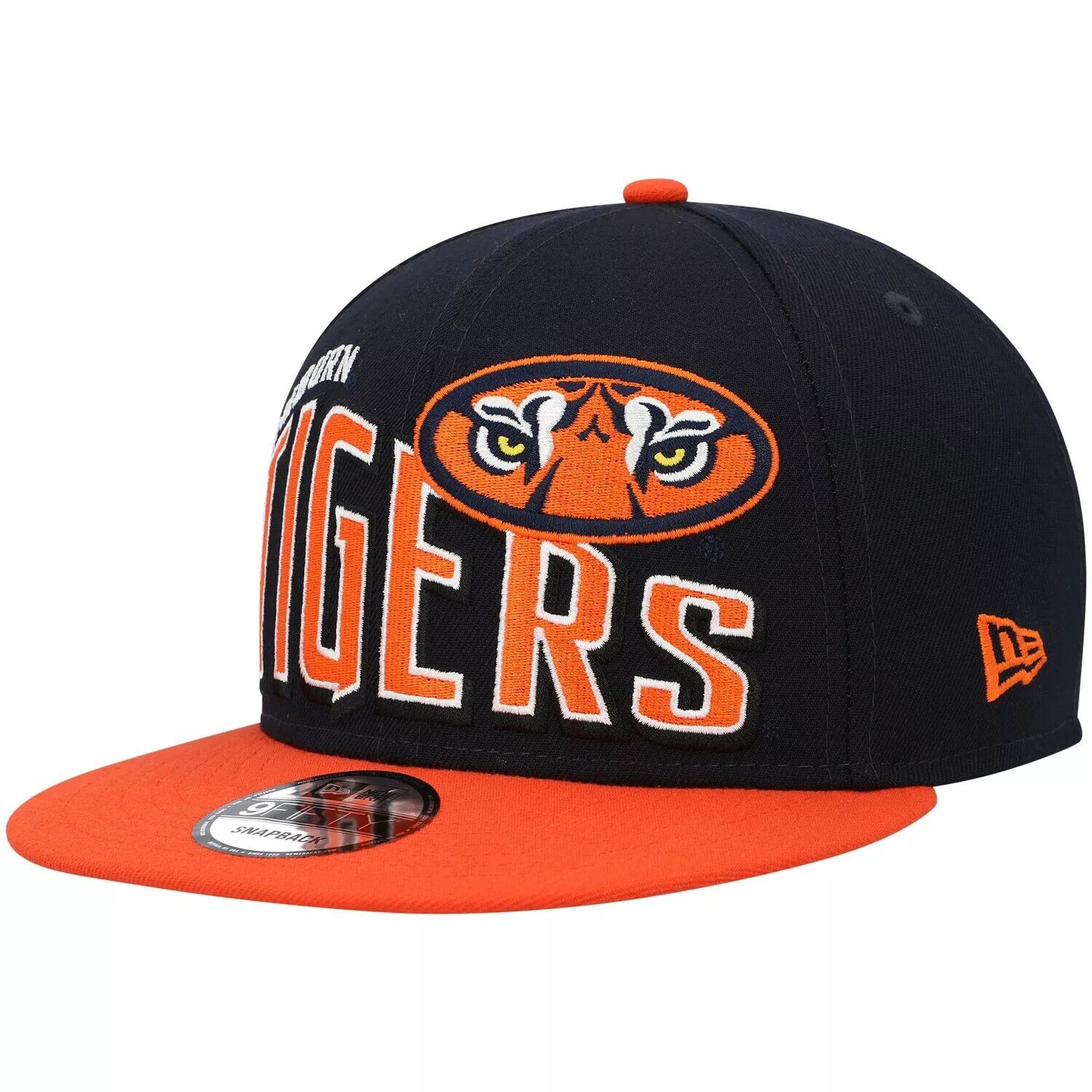 Мужская двухцветная винтажная шляпа Snapback New Era Navy Auburn Tigers Wave 9FIFTY
Мужская двухцветная винтажная шляпа Snapback New Era Navy Auburn Tigers Wave 9FIFTY
