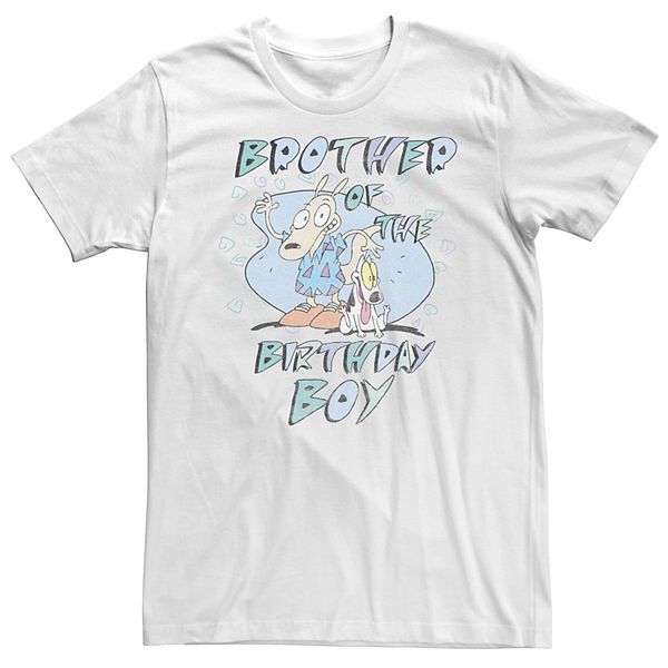 Футболка Big & Tall Rocko's Modern Life Rocko & Spunky Brother of the Birthday Licensed Character
Футболка Big & Tall Rocko's Modern Life Rocko & Spunky Brother of the Birthday Licensed Character