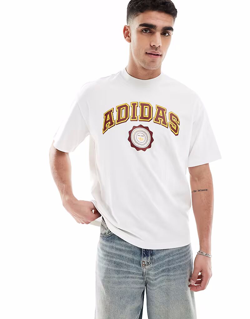 Футболка Adidas Originals Summer of sport с графическим принтом в цвете облачно-белый/любимый рубиновый
Футболка Adidas Originals Summer of sport с графическим принтом в цвете облачно-белый/любимый рубиновый