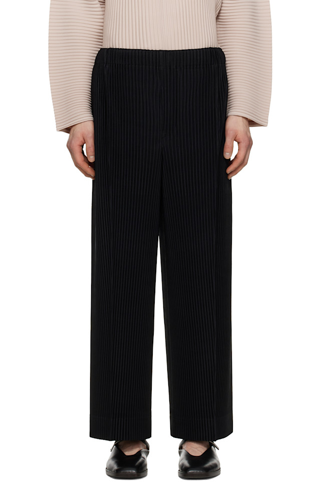 Ежемесячные брюки февральского цвета Homme Plissé Issey Miyake, черный
Ежемесячные брюки февральского цвета Homme Plissé Issey Miyake, черный