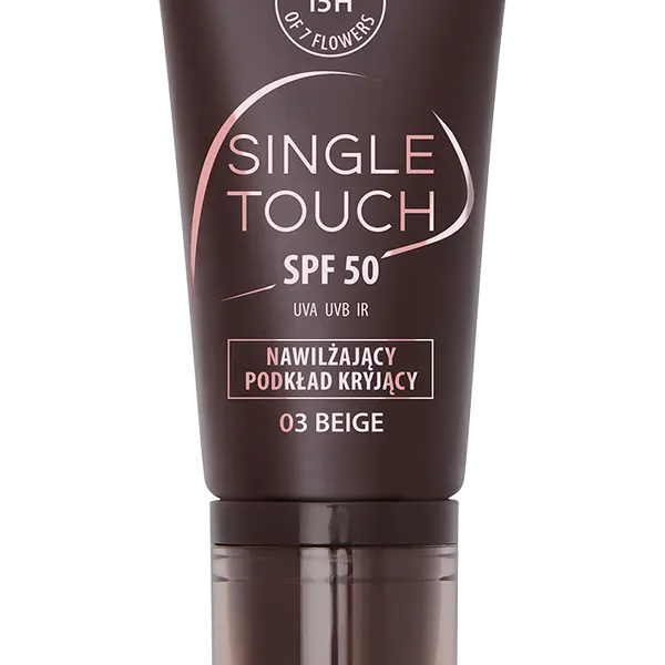 Увлажняющая тональная основа для лица с spf50 бежевая, 30 мл Lirene Single touch, цвет beige 
Увлажняющая тональная основа для лица с spf50 бежевая, 30 мл Lirene Single touch, цвет beige