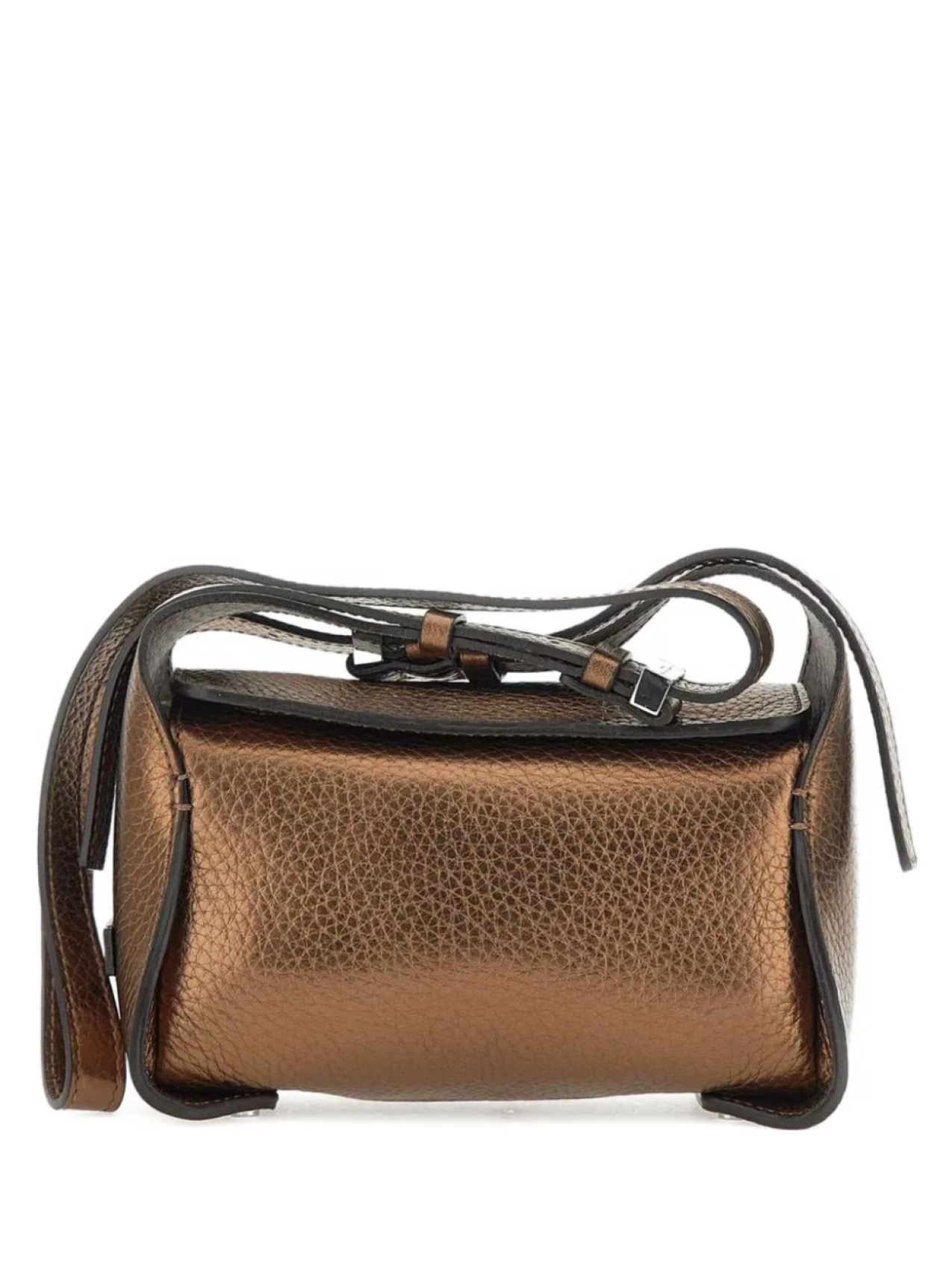 Сумка-тоут из металлизированной кожи GIANNI CHIARINI, коричневый
Сумка-тоут из металлизированной кожи GIANNI CHIARINI, коричневый