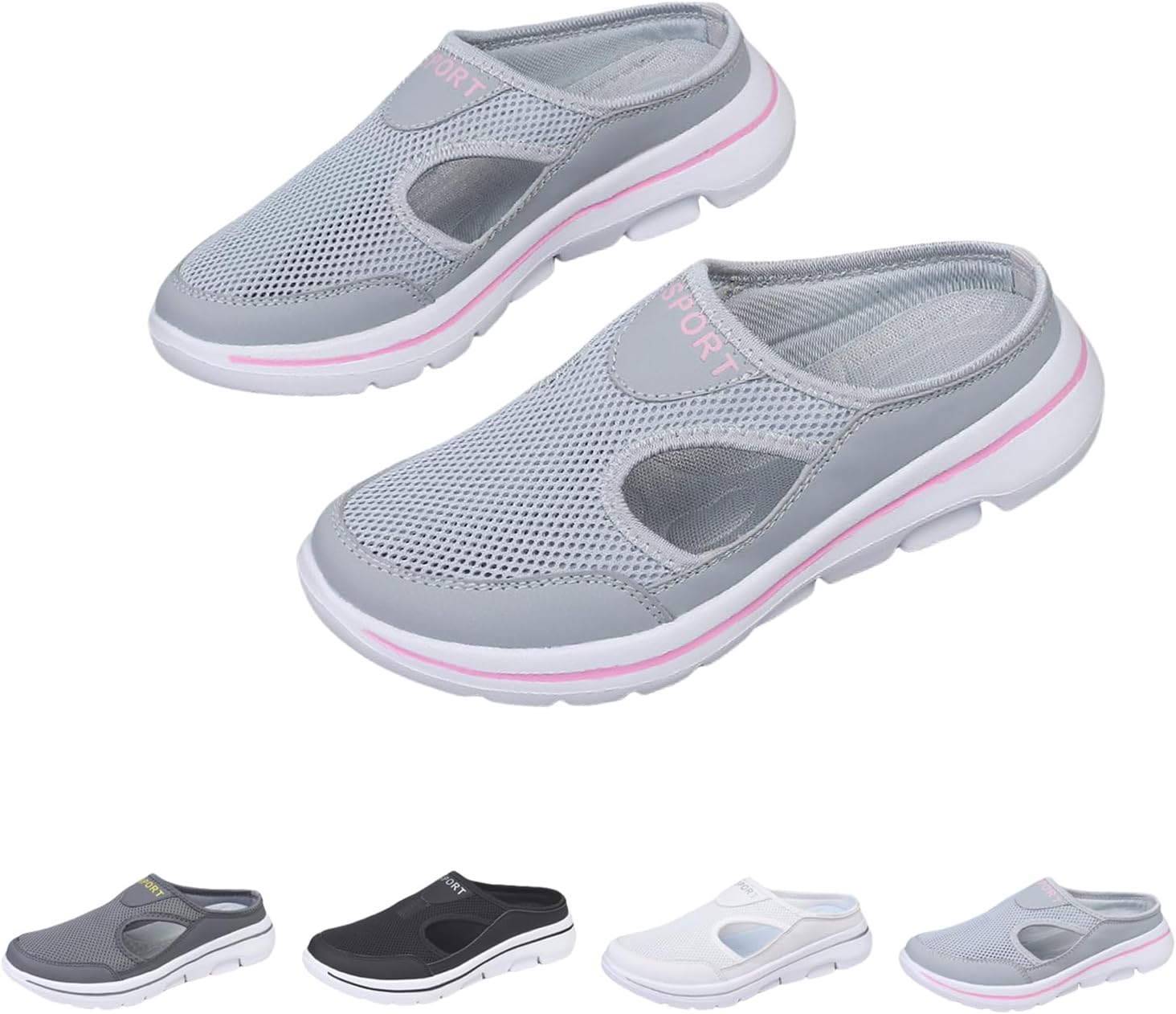 Ортопедическая обувь Elsvia для мужчин и женщин - кроссовки без задника, дышащие слипоны из сетки, легкие прогулочные туфли с поддержкой свода, с закрытым носком Generic, светло-серый
Ортопедическая обувь Elsvia для мужчин и женщин - кроссовки без задника, дышащие слипоны из сетки, легкие прогулочные туфли с поддержкой свода, с закрытым носком Generic, светло-серый