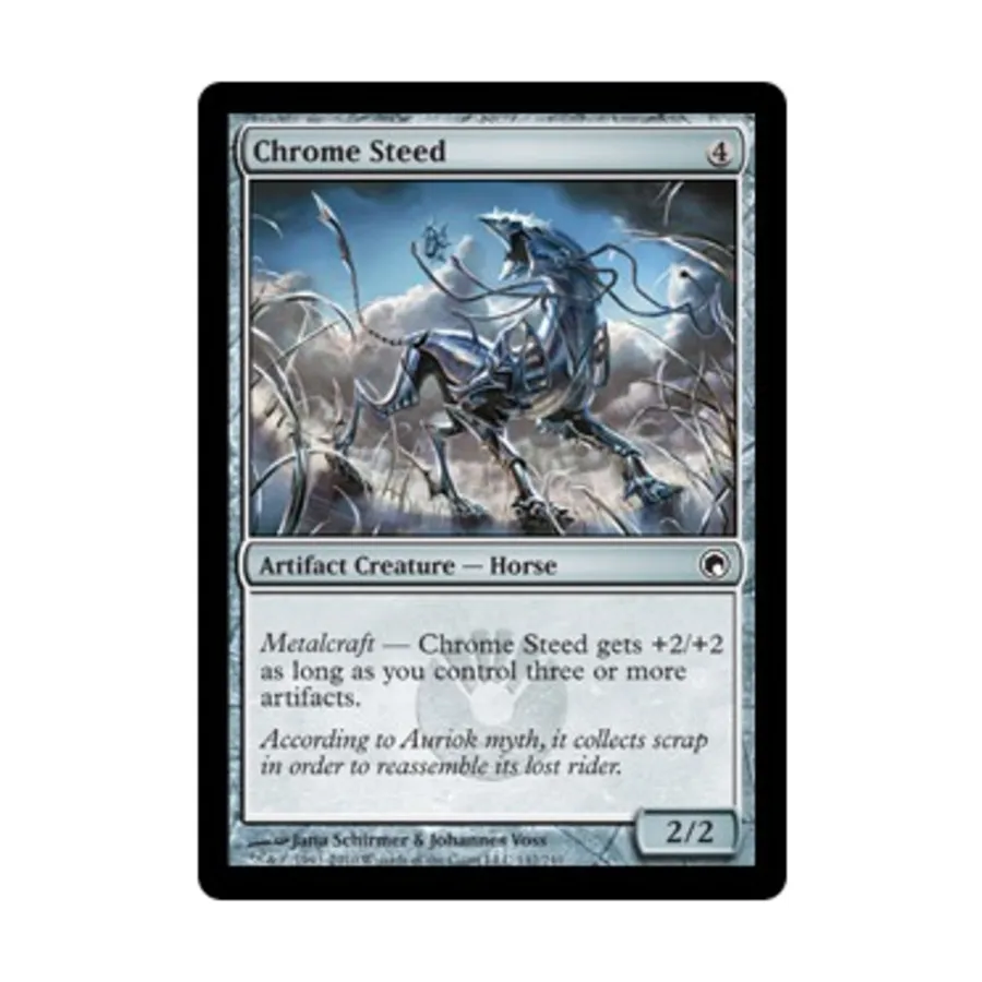 CCG Хромированный Стид (C), MTG - Scars of Mirrodin
CCG Хромированный Стид (C), MTG - Scars of Mirrodin