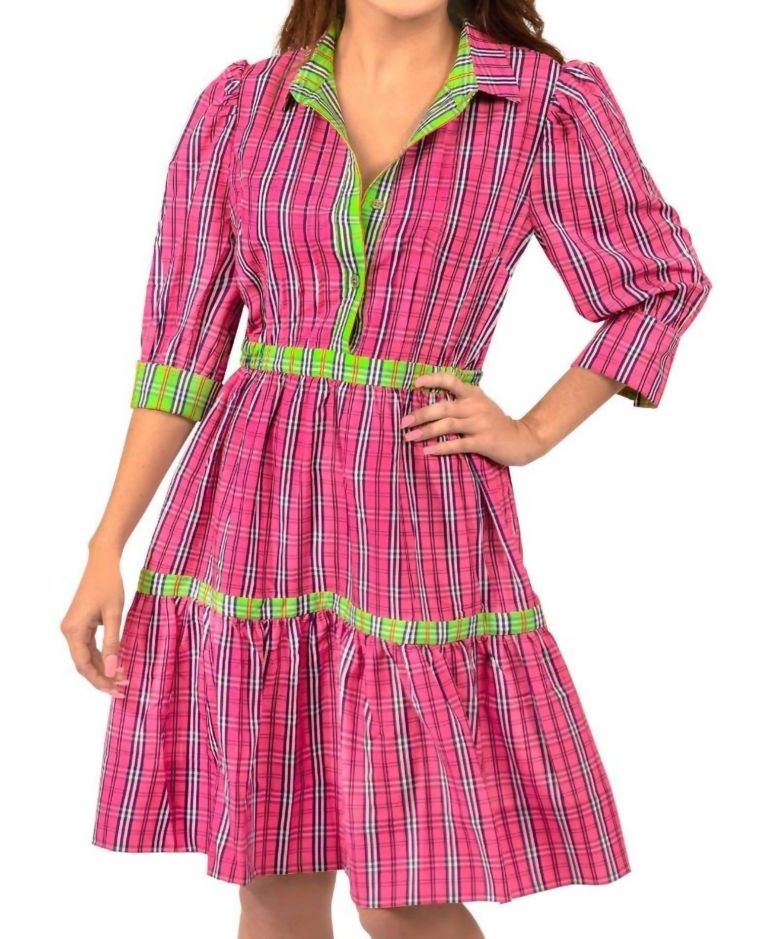 Платье Damsell в разноцветную клетку GRETCHEN SCOTT, цвет multi plaid 
Платье Damsell в разноцветную клетку GRETCHEN SCOTT, цвет multi plaid