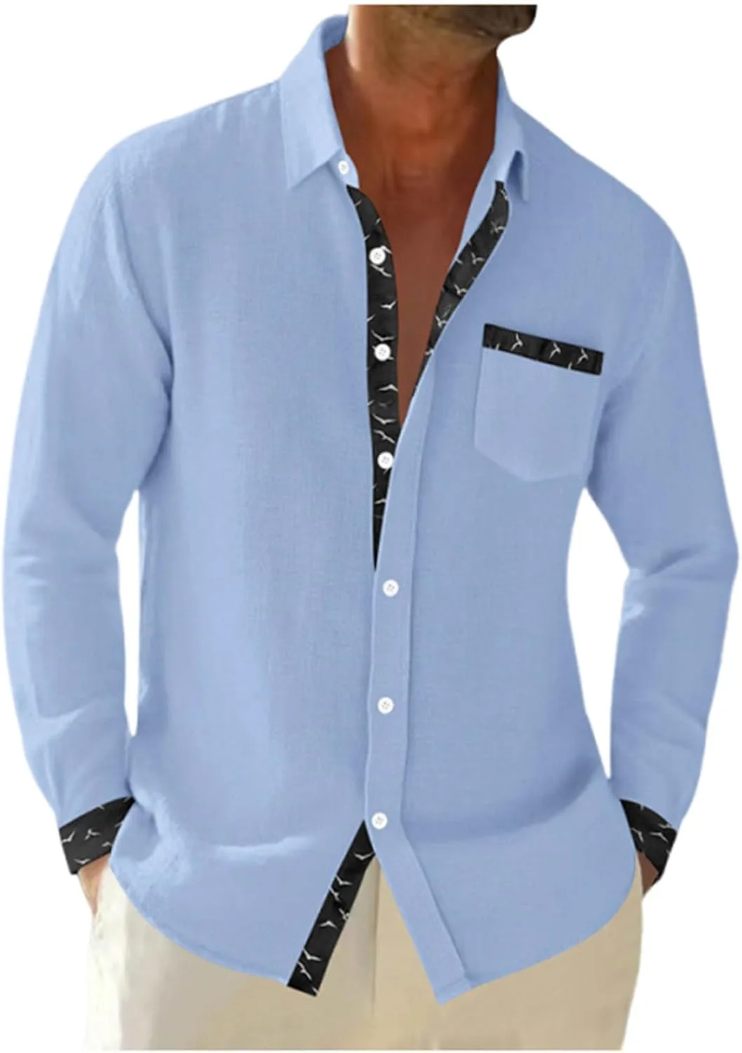 Кардиган с высоким воротником из льна для мужчин
Кардиган с высоким воротником из льна для мужчин