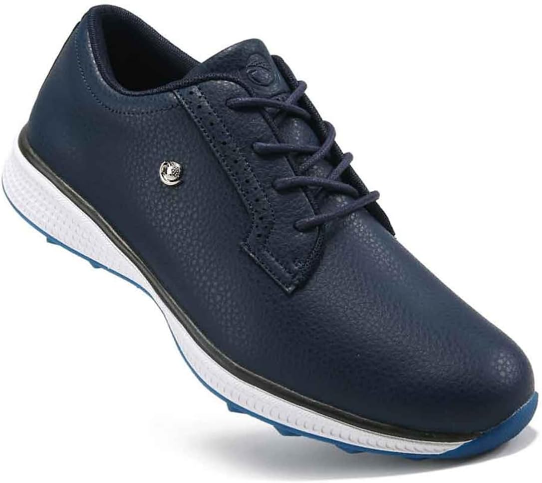 Мужские гольф-туфли VEACAM без шпилек, удобные кожаные кроссовки для прогулок и спорта на открытом воздухе, синий
Мужские гольф-туфли VEACAM без шпилек, удобные кожаные кроссовки для прогулок и спорта на открытом воздухе, синий