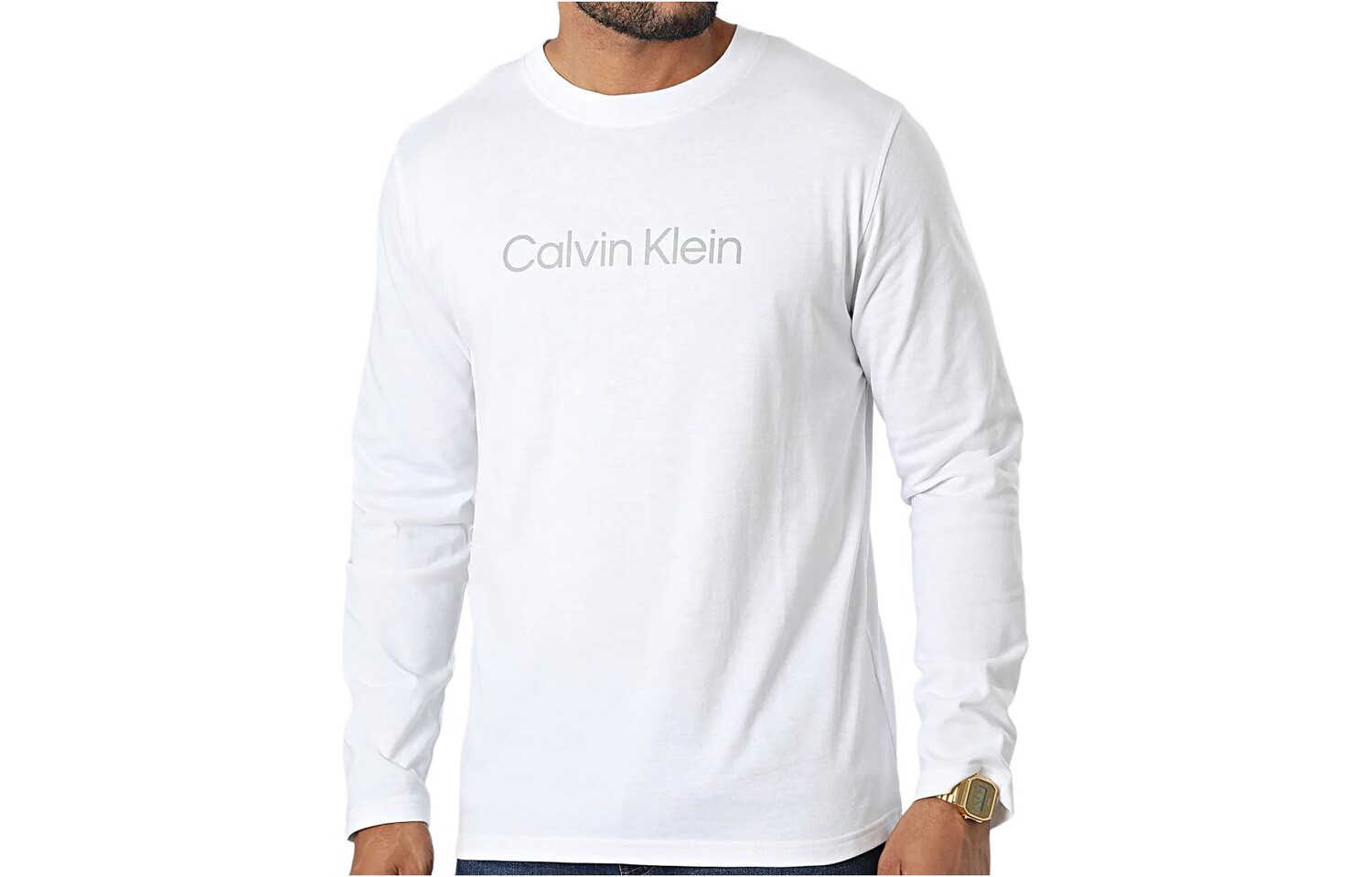 Футболка мужская белая Calvin Klein, белый
Футболка мужская белая Calvin Klein, белый