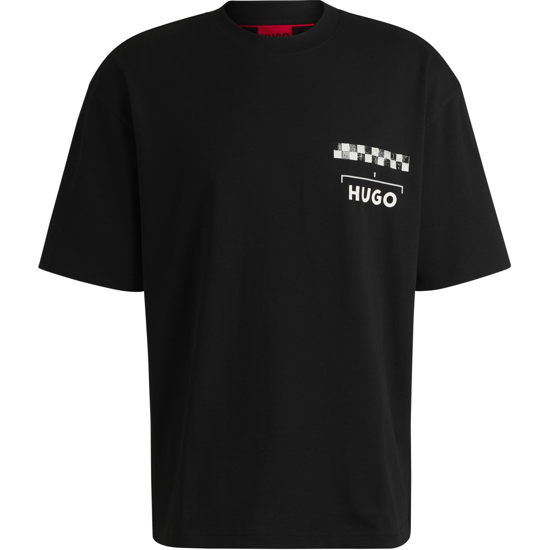 Футболка с гоночным принтом HUGO BOSS, черный
Футболка с гоночным принтом HUGO BOSS, черный